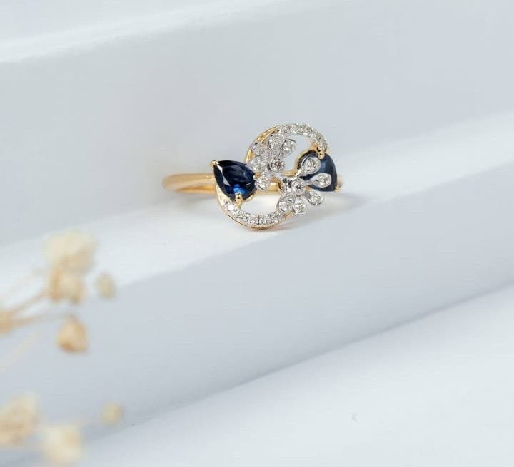 (14k)Diamond Ring 